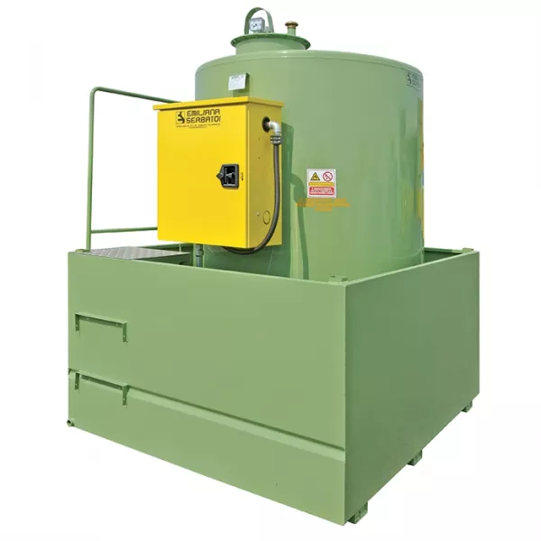 Резервоар Emiliana Serbatoi Single wall vertical Tank Fuel, 975 - 9000 л. - продажба