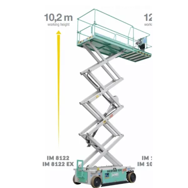 Вишка Imer Access IM 8122, електрически, 10200 мм, 500 кг - продажба