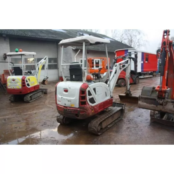 Употребяван мини багер Takeuchi TB216 2015, 2390 мм