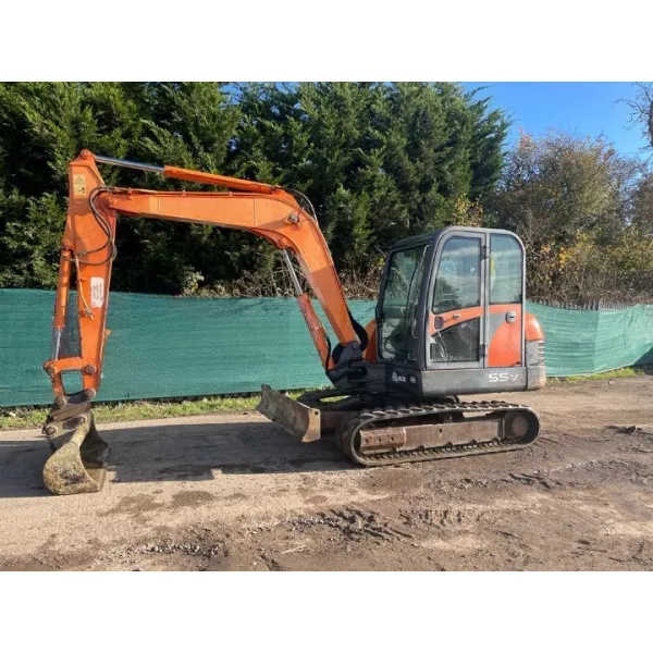 Употребяван мини багер Doosan DX55 2010, 3800 мм