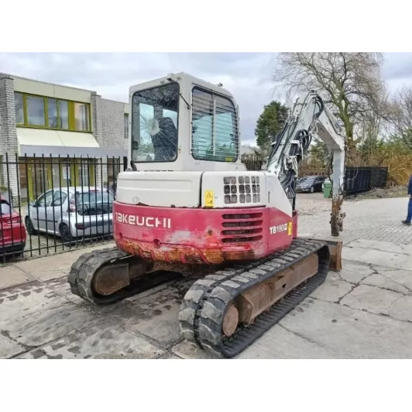 Употребяван мини багер Takeuchi TB180FR 2008, 4545 мм