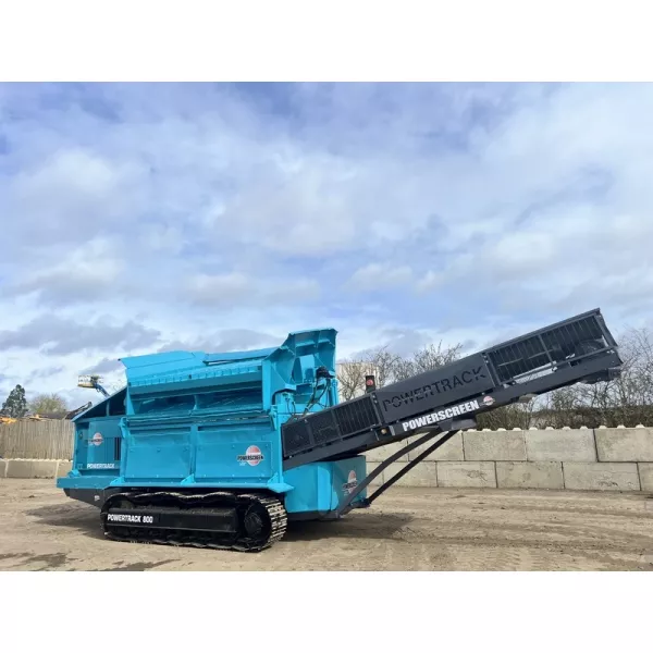 Употребявана трошачка Powerscreen PowerTrack 800 2001