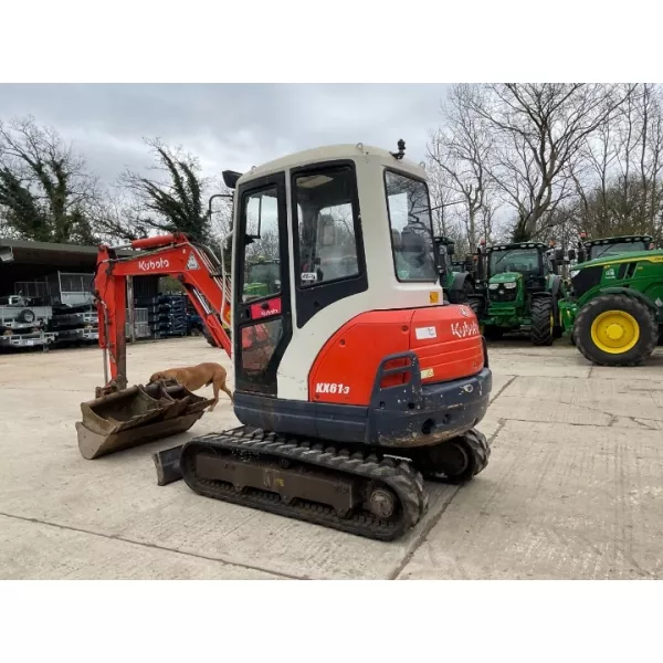 Употребяван мини багер Kubota KX61-3 2008, 2490 мм