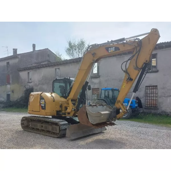 Употребяван мини багер Caterpillar 308 E2 CR 2018, 4150 мм