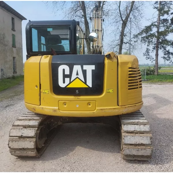 Употребяван мини багер Caterpillar 308 E2 CR 2018, 4150 мм