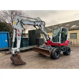 Употребяван колесен багер Takeuchi TB295W 2018