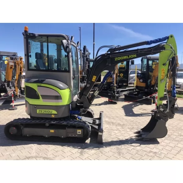 Мини багер ZOOMLION ZE26GU 2750, 21 к.с., KUBOTA  - продажба