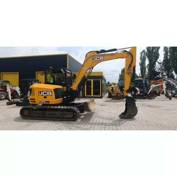 Употребяван мини багер JCB 86C-1 2017 8744, 4372 мм