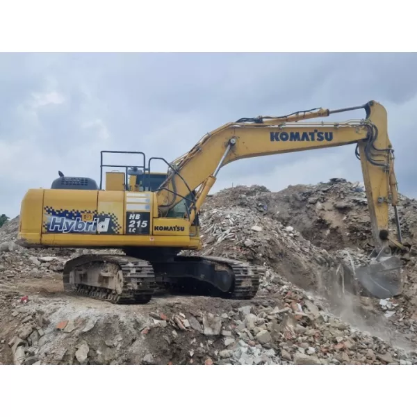 Употребяван верижен багер Komatsu HB215LC Hybrid 2015