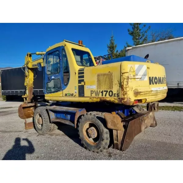 Колесен багер Komatsu PW170 ES 2003