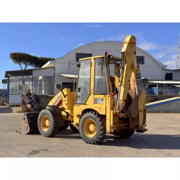 Употребяван комбиниран багер Komatsu WB70A 2003