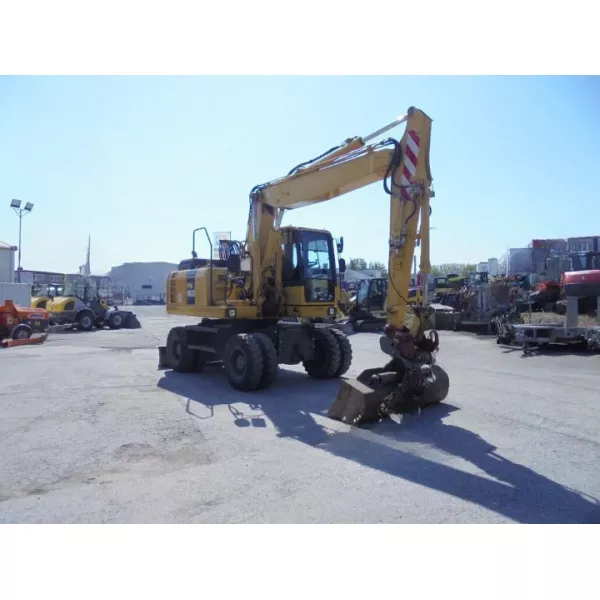 Колесен багер Komatsu PW160-8 2014