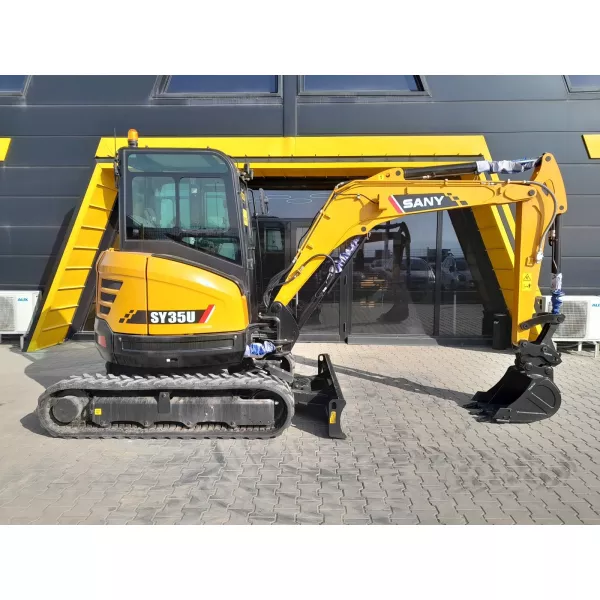 Мини багер SANY SY35-U 3869, 25 к.с., 3105 мм, Yanmar, 18.2 kN, 30.4 kN - продажба