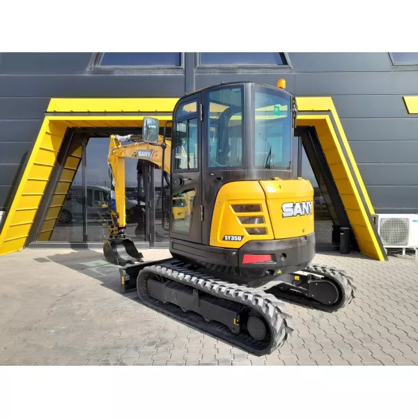 Мини багер SANY SY35-U 3869, 25 к.с., 3105 мм, Yanmar, 18.2 kN, 30.4 kN - продажба