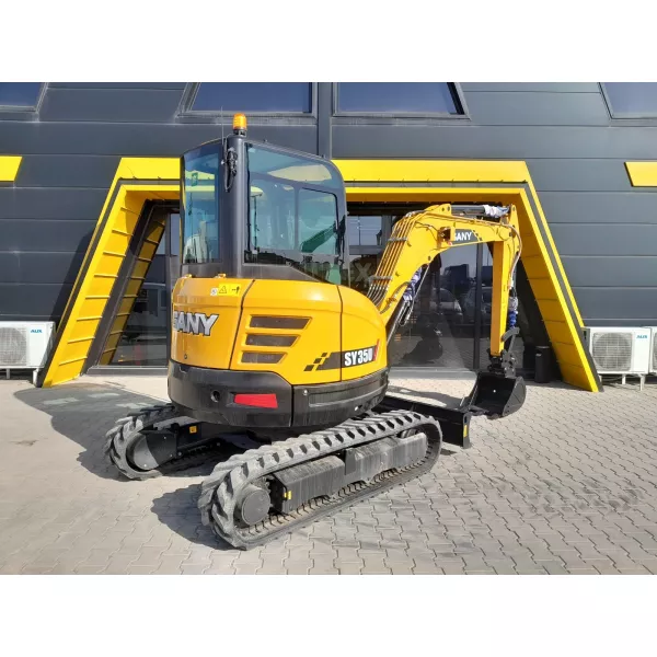 Мини багер SANY SY35-U 3869, 25 к.с., 3105 мм, Yanmar, 18.2 kN, 30.4 kN - продажба