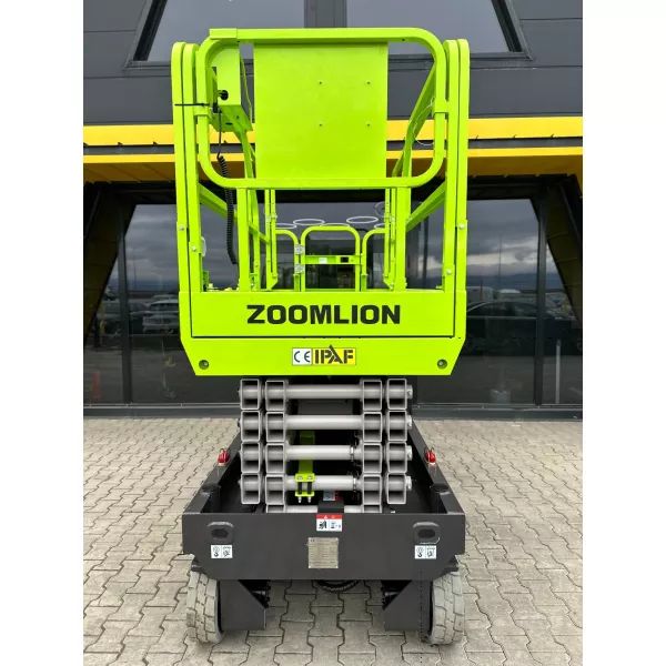 Ножична вишка ZOOMLION ZS1012HD, 350 кг, 1120 мм, 11800 мм, електрически, 4х6V/240 Ah Ah - продажба