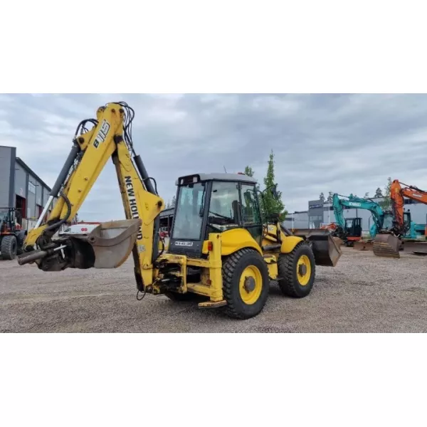 Употребяван комбиниран багер New Holland B115 2008