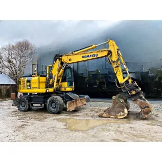 Колесен багер Komatsu PW148-8 2016