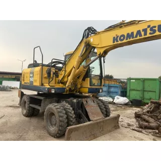 Колесен багер Komatsu PW160 2008