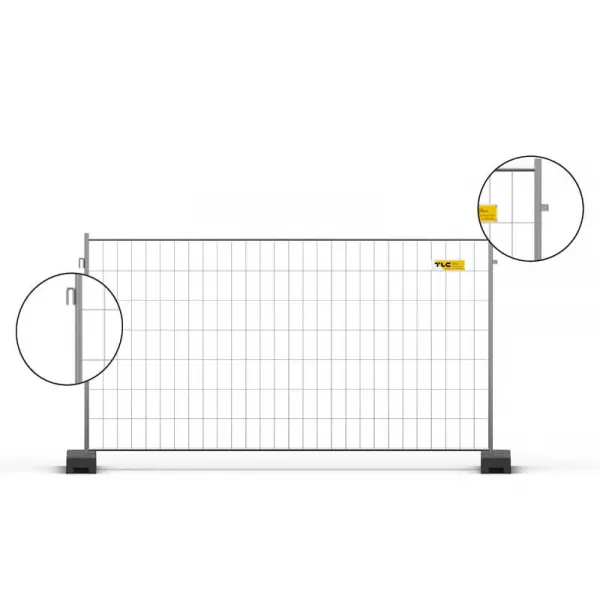 Прозирна ограда TLC MOBILT HOG MESH PANELS HOOK + EYE - продажба