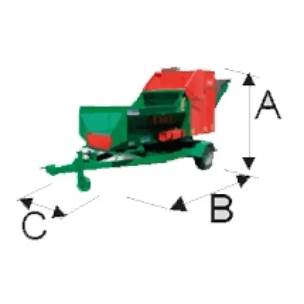 Дробилка за клони Green Technik BS760, 64 мм, 20-25 м3/час - продажба