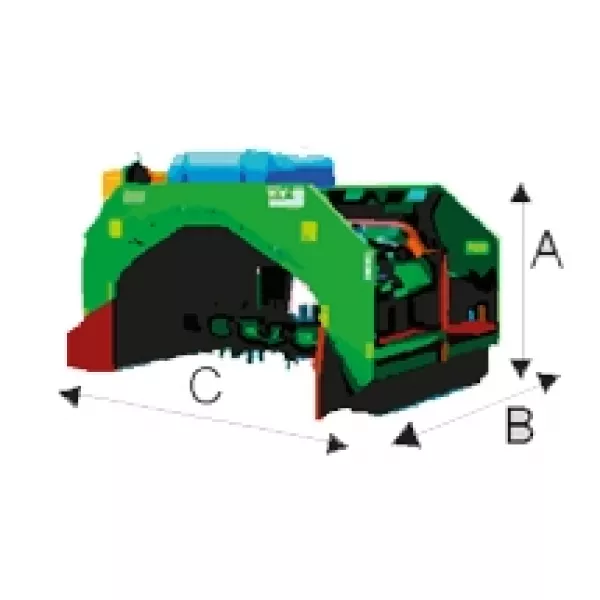 Мотофреза Green Technik RV-T 1500, 1500 мм