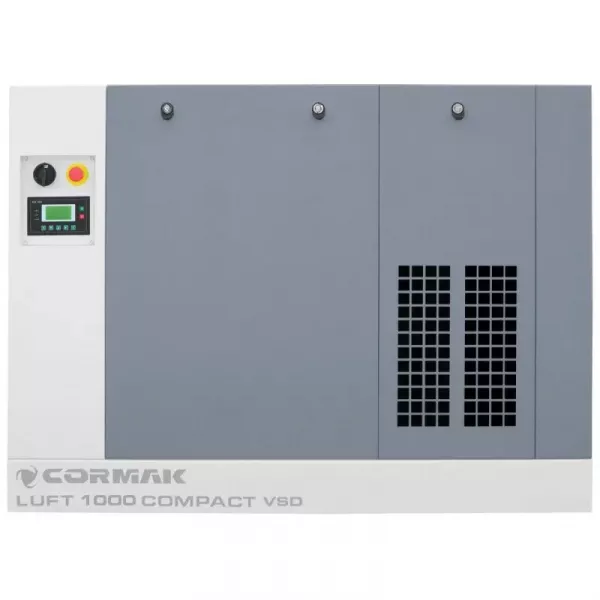 Електрически компресор CORMAK LUFT 1000 VSD + N10S  Air dryer, 7,5 kW, 10 к.с., 950 (л/мин) - продажба