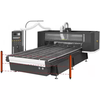 Фреза за дърво CORMAK C2040 IND CNC 2600, 9 kW, 24000 - продажба