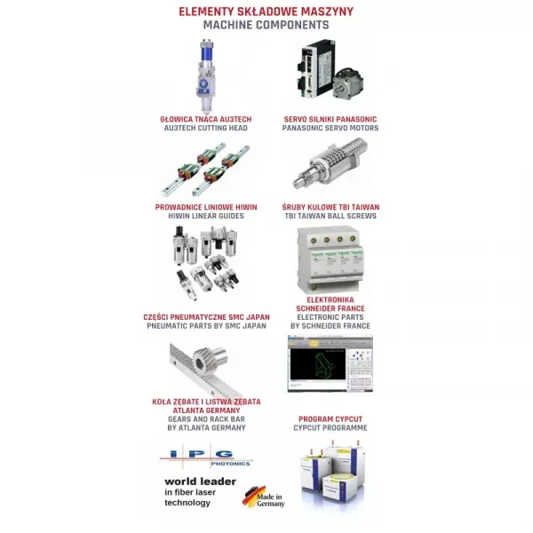 Лазер за рязане на оптични влакна CORMAK LF1310GEP4, 1 kW, 1300×1000 мм, 40 м/мин - продажба