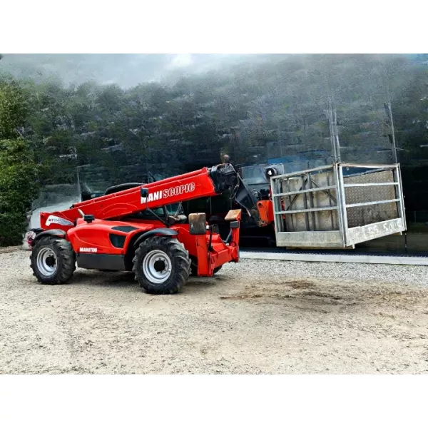 Телескопичен товарач Manitou MT1840 2008