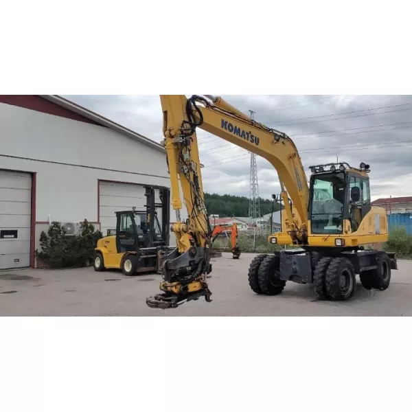 Колесен багер Komatsu PW160 ES-7K 2005