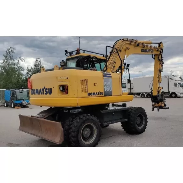 Колесен багер Komatsu PW160 ES-7K 2005