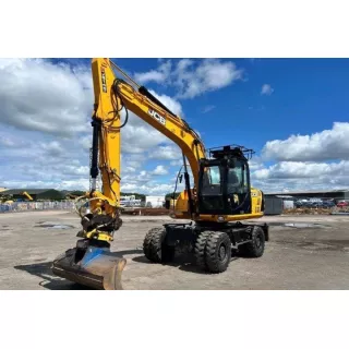 Колесен багер JCB JS145W 2014