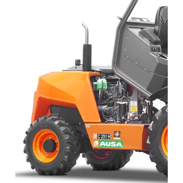 Мотокар Ausa C251H, Kubota, дизелов, 31,2 kW - продажба