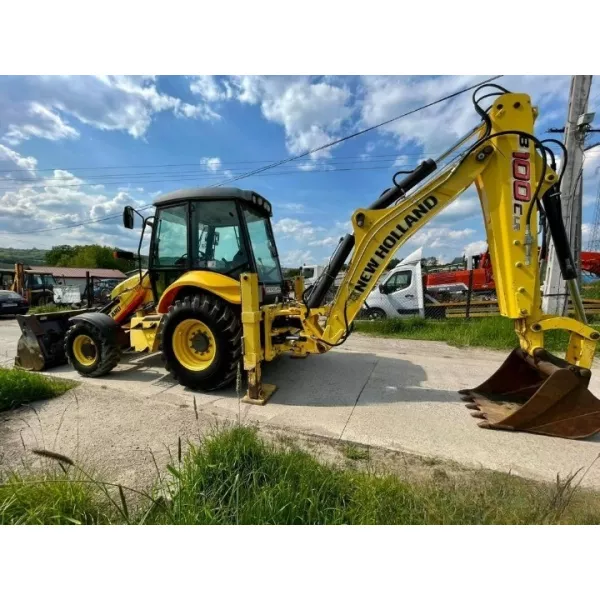 Употребяван комбиниран багер New Holland B100C 2014