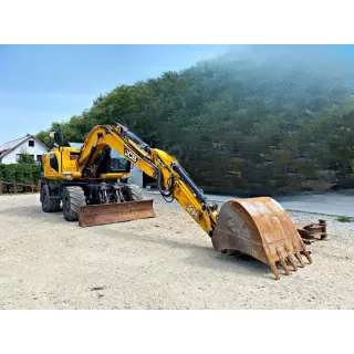 Колесен багер JCB JS145W 2014