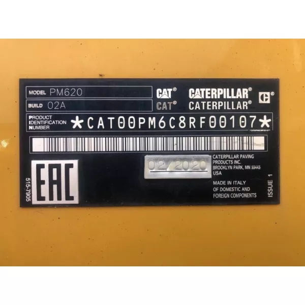 Фреза за асфалт CAT PM620 2020