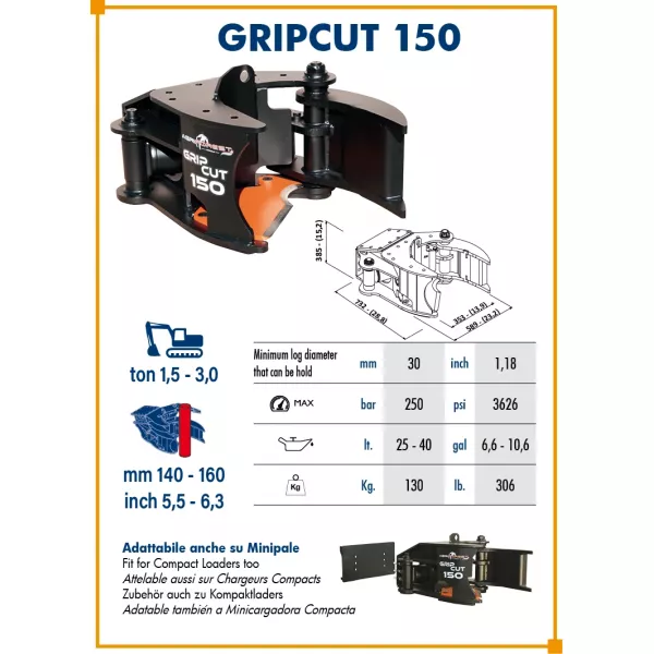 Ножица Agriforest GRIPCUT 150 - продажба