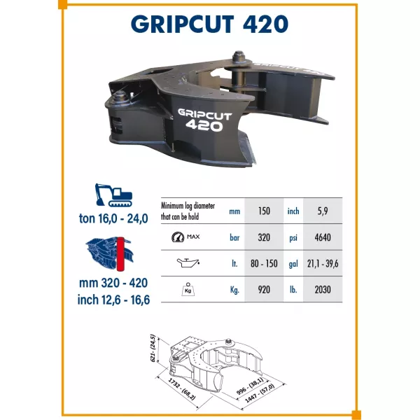 Ножица Agriforest GRIPCUT 420 - продажба