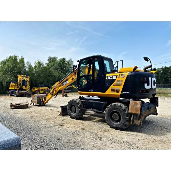 Употребяван колесен багер JCB JS145W 2014