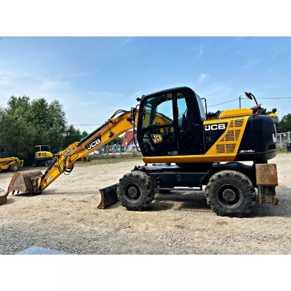 Употребяван колесен багер JCB JS145W 2014