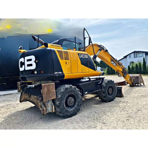 Употребяван колесен багер JCB JS145W 2014