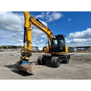 Колесен багер JCB JS145 2014