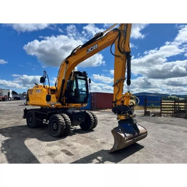 Колесен багер JCB JS145 2014