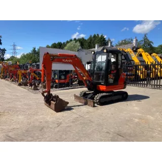 Употребяван мини багер Kubota KX61-3 2005, 2490 мм