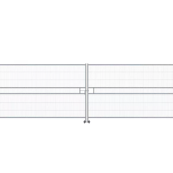 Прозирна врата ZND Euro Anticlimb Vehicle Gate (2 x 3.5m) CE - продажба