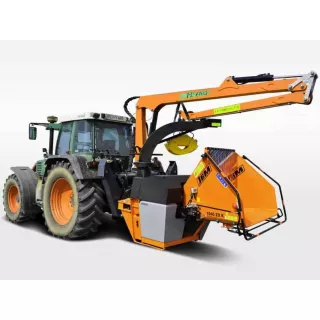 Дробилка за клони JBM 1040 ZX, 400 мм, 0-25 мм, PTO - продажба