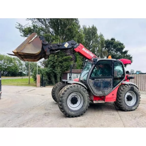 Употребяван телескопичен товарач Manitou MLT634-120 2014