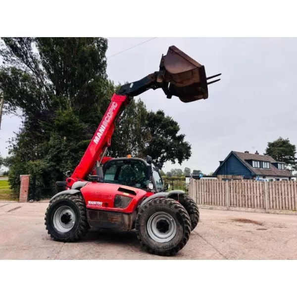 Употребяван телескопичен товарач Manitou MLT634-120 2014