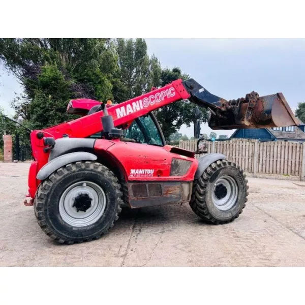 Употребяван телескопичен товарач Manitou MLT634-120 2014